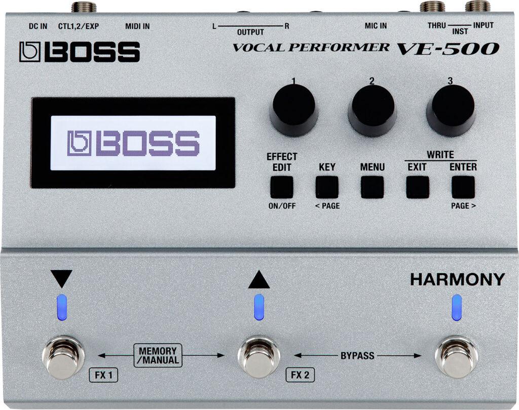 Pedal para vocalistas Boss VE-500