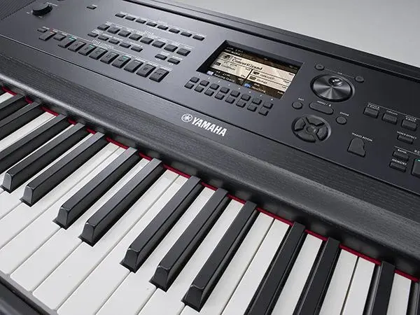 Controles de piano Yamaha DGX670B