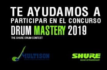 Concurso Drum Mastery 2019. El concurso de batería de Shure